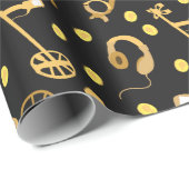 金属探知宝狩り漫画 ラッピングペーパー (ロールコーナー)