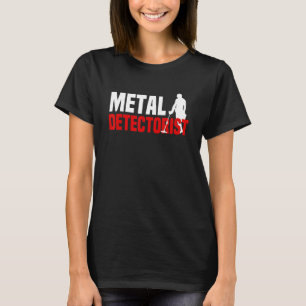 金属探知宝狩り金属探知機 Tシャツ