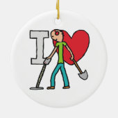 金属探知機が大好き セラミックオーナメント (裏面)