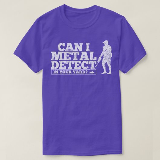 金属探知機探知機 Tシャツ (デザイン正面)