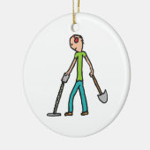 金属探知機 セラミックオーナメント (左)