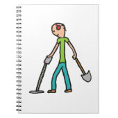 金属探知機 ノートブック (正面)