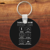 金属探知機。Relic狩り。金属検出 キーホルダー (正面)