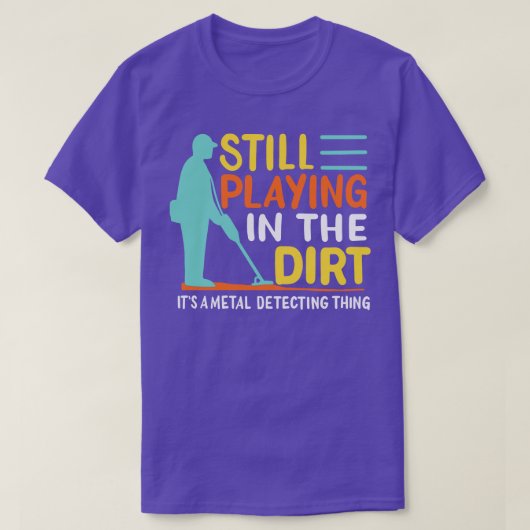 金属探知機 Tシャツ (デザイン正面)