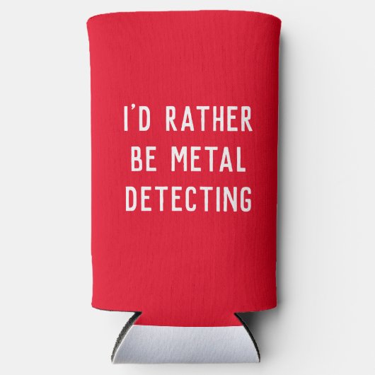 金属探知私はギフトホルダーである必要がある スリム缶クーラー (正面)