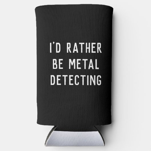 金属探知私はギフトホルダーである必要がある スリム缶クーラー (正面)