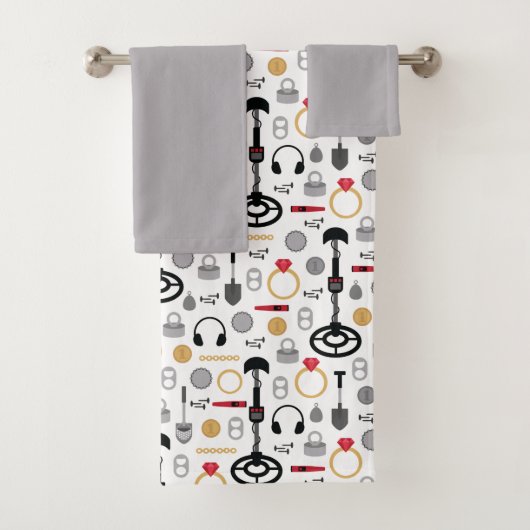 金属探知風呂タオルセット バスタオルセット (インサイチュ)