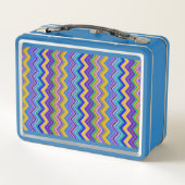 金属数々の弁当箱の色の渦 メタルランチボックス (裏面)