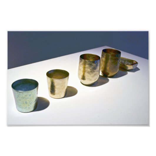 金属日本のアートのポスター フォトプリント            (正面)