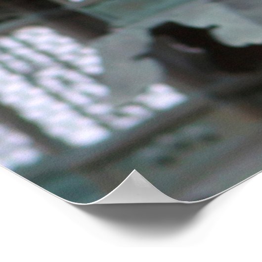 金属日本の提灯 ポスター (角)