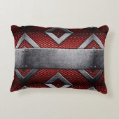 金属板のパターン アクセントクッション (裏面)