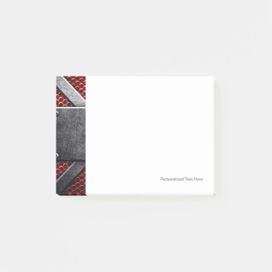 金属板のパターン ポストイット (正面)