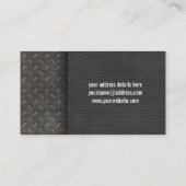 金属板の名刺 名刺 (裏面)