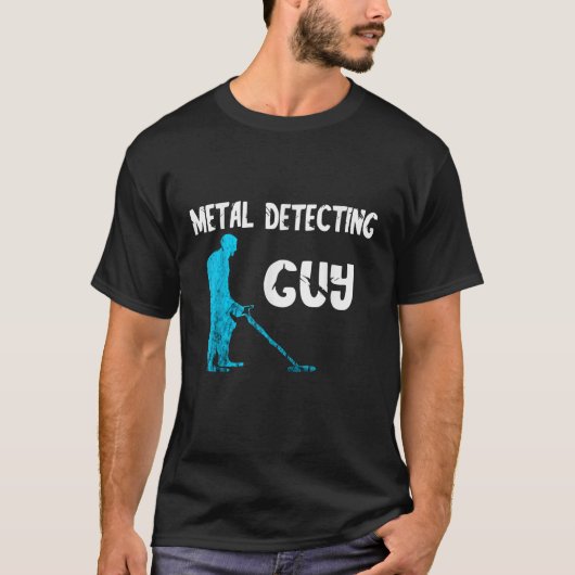 金属検出ガイ検出器Relic Hunter Detection Tシャツ (正面)
