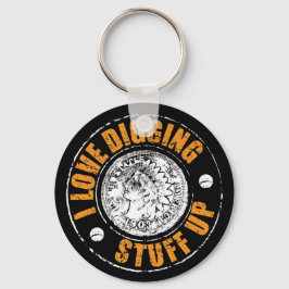 金属検出キーチェーン、おもしろい金属検出ギフト キーホルダー