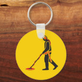 金属検出キーチェーン キーホルダー (正面)
