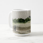 金属検出フィールド コーヒーマグカップ (正面左)