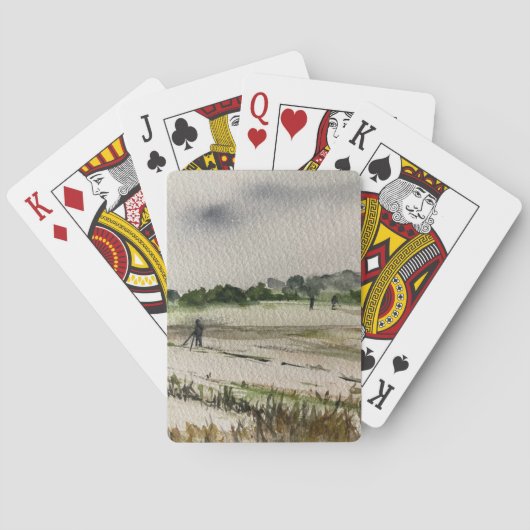 金属検出フィールド トランプ (裏面)