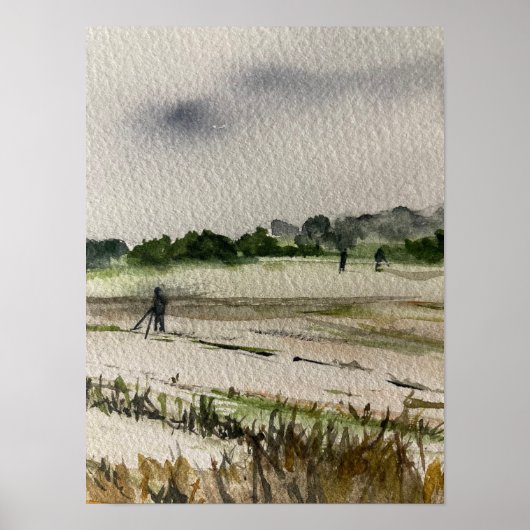 金属検出フィールド ポスター (正面)