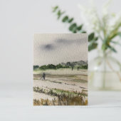 金属検出フィールド ポストカード (スタンド正面)