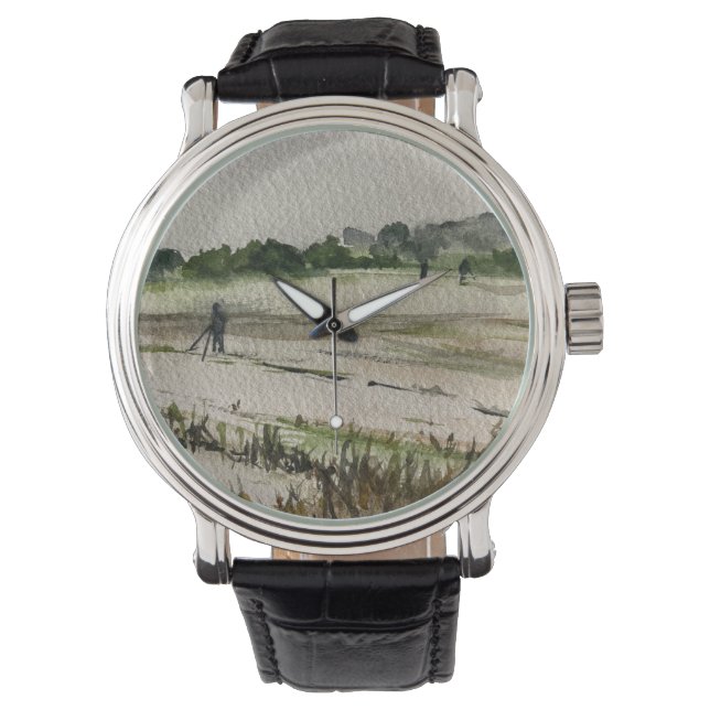 金属検出フィールド 腕時計 (正面)