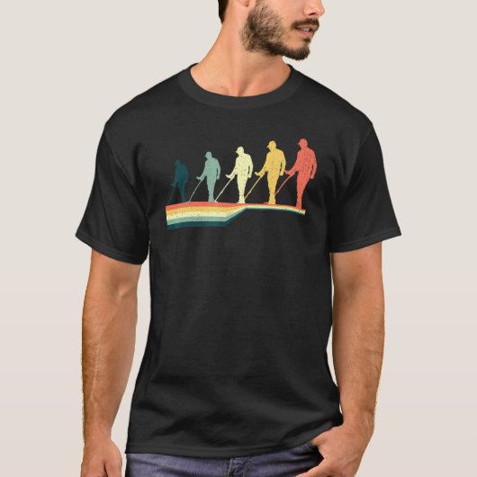 金属検出ヴィンテージレトロ Tシャツ (正面)