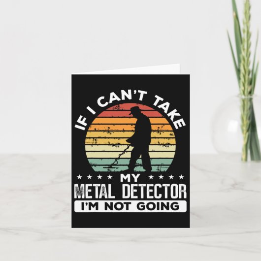 金属検出ヴィンテージ宝物用ハンターメタル製品 カード (正面)