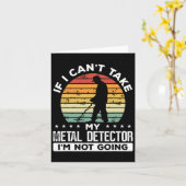 金属検出ヴィンテージ宝物用ハンターメタル製品 カード (黄色い花)