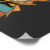 金属検出ヴィンテージ ポスター (角)