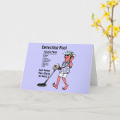 金属検出器 カード (黄色い花)