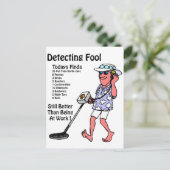 金属検出器 ポストカード (スタンド正面)