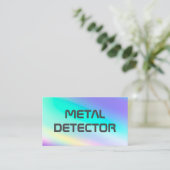 金属検出器 名刺 (スタンド正面)