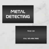 金属検出器 名刺 (正面/裏面)