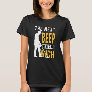 金属検出検出検出装置次のビープ音 Tシャツ