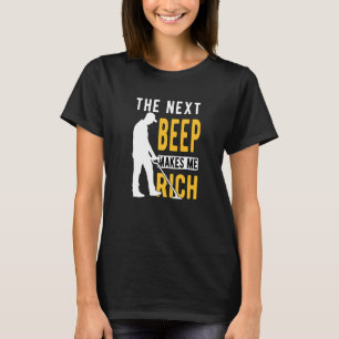 金属検出検出検出装置次のビープ音 Tシャツ