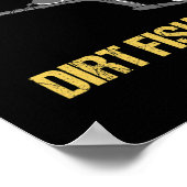 金属検出用金属検出器汚れ魚釣り1 ポスター (角)