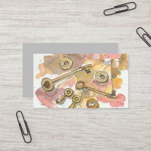 金属検出遺物トレジャーハンターコイン 名刺 (正面/裏面インサイチュ)