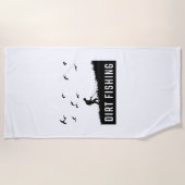 金属検出金属検出器 ビーチタオル (正面)