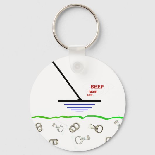 金属検出 キーホルダー (正面)