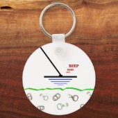 金属検出 キーホルダー (正面)