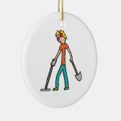 金属検出 セラミックオーナメント (右)