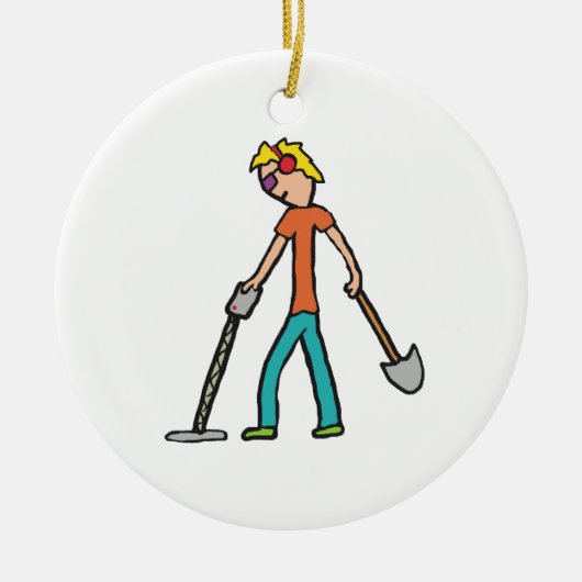 金属検出 セラミックオーナメント (正面)