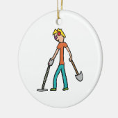 金属検出 セラミックオーナメント (左)