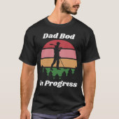 金属検出、パパBod クール進行中Tシャツ Tシャツ (正面)
