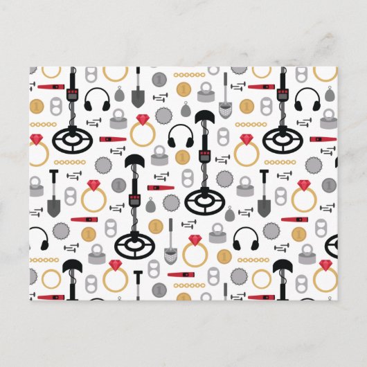 金属検知はがき ポストカード (正面)