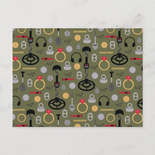 金属検知はがき ポストカード (正面)