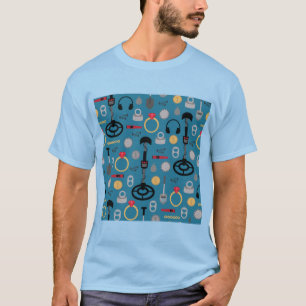 金属検知Tシャツ Tシャツ