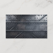 金属様溶接 名刺 (裏面)