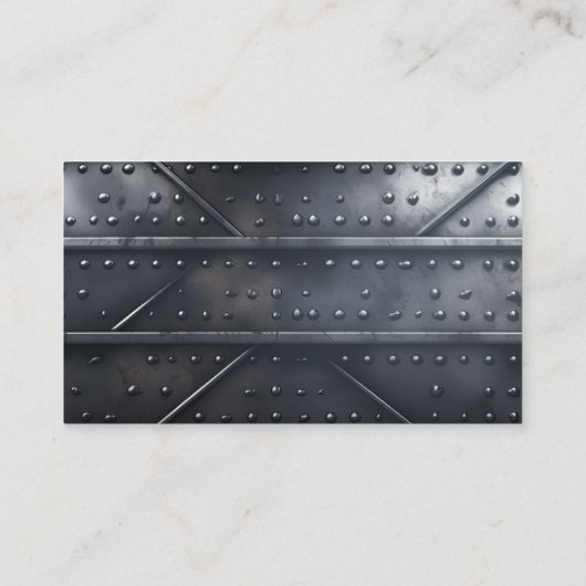 金属様溶接 名刺 (裏面)
