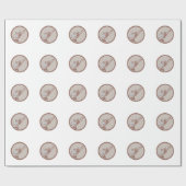 金属樵の樹木外科専門家の育樹専門家のチェーンソー ラッピングペーパー (フラット)